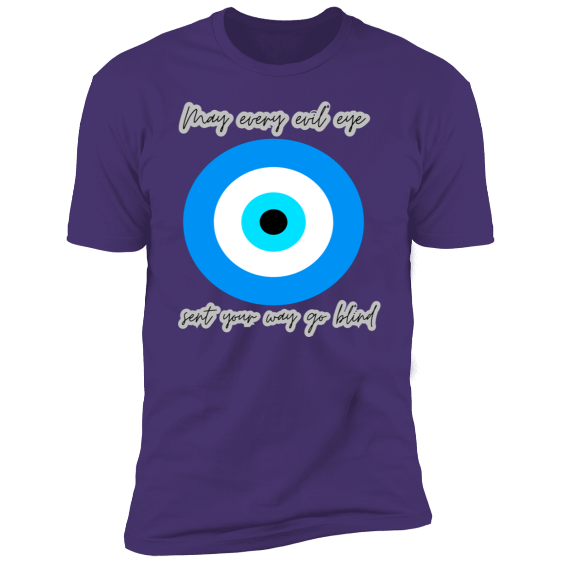 May every evil eye-Premium Short Sleeve T-Shirt