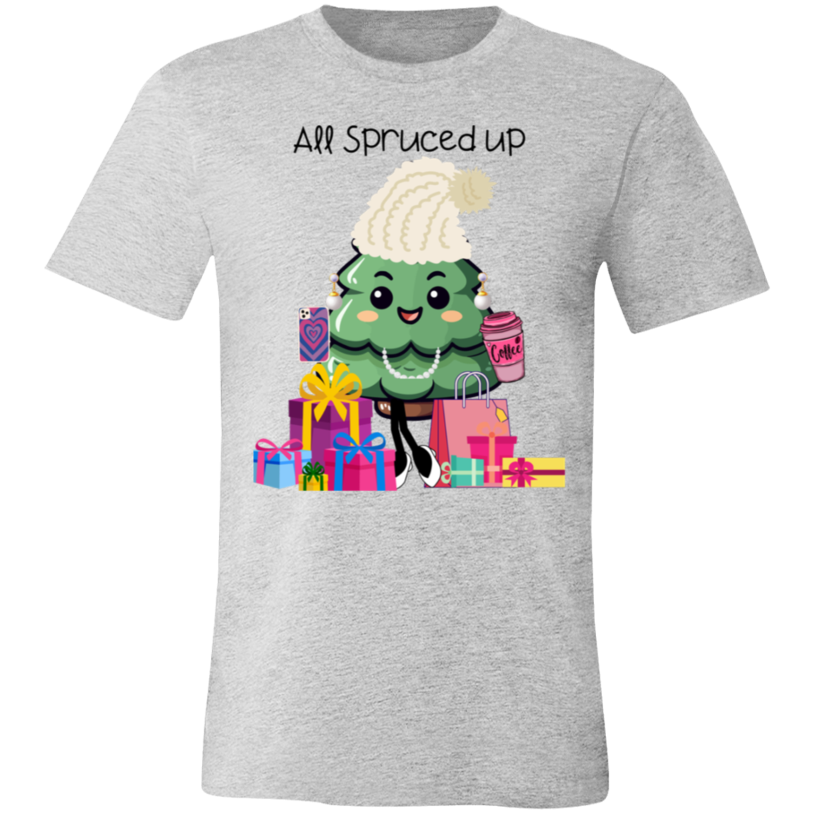 all spruced up 3001C Unisex Jersey Short-Sleeve T-Shirt