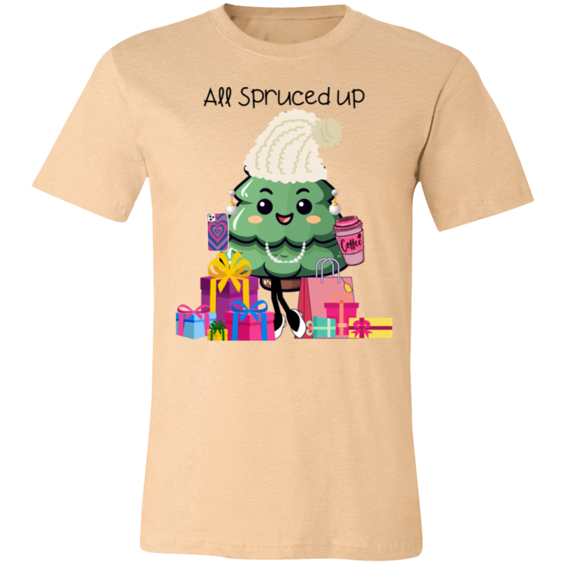 all spruced up 3001C Unisex Jersey Short-Sleeve T-Shirt