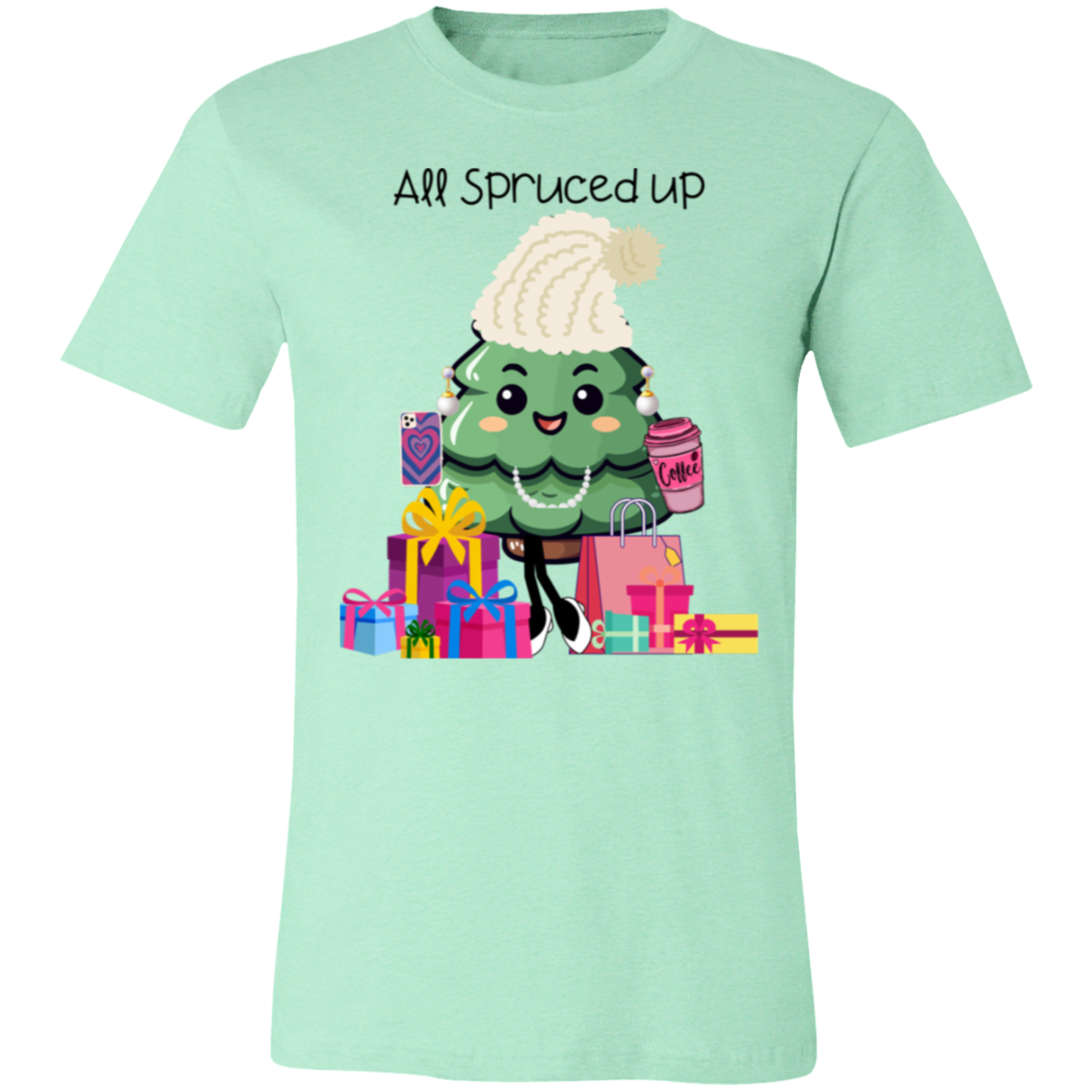 all spruced up 3001C Unisex Jersey Short-Sleeve T-Shirt