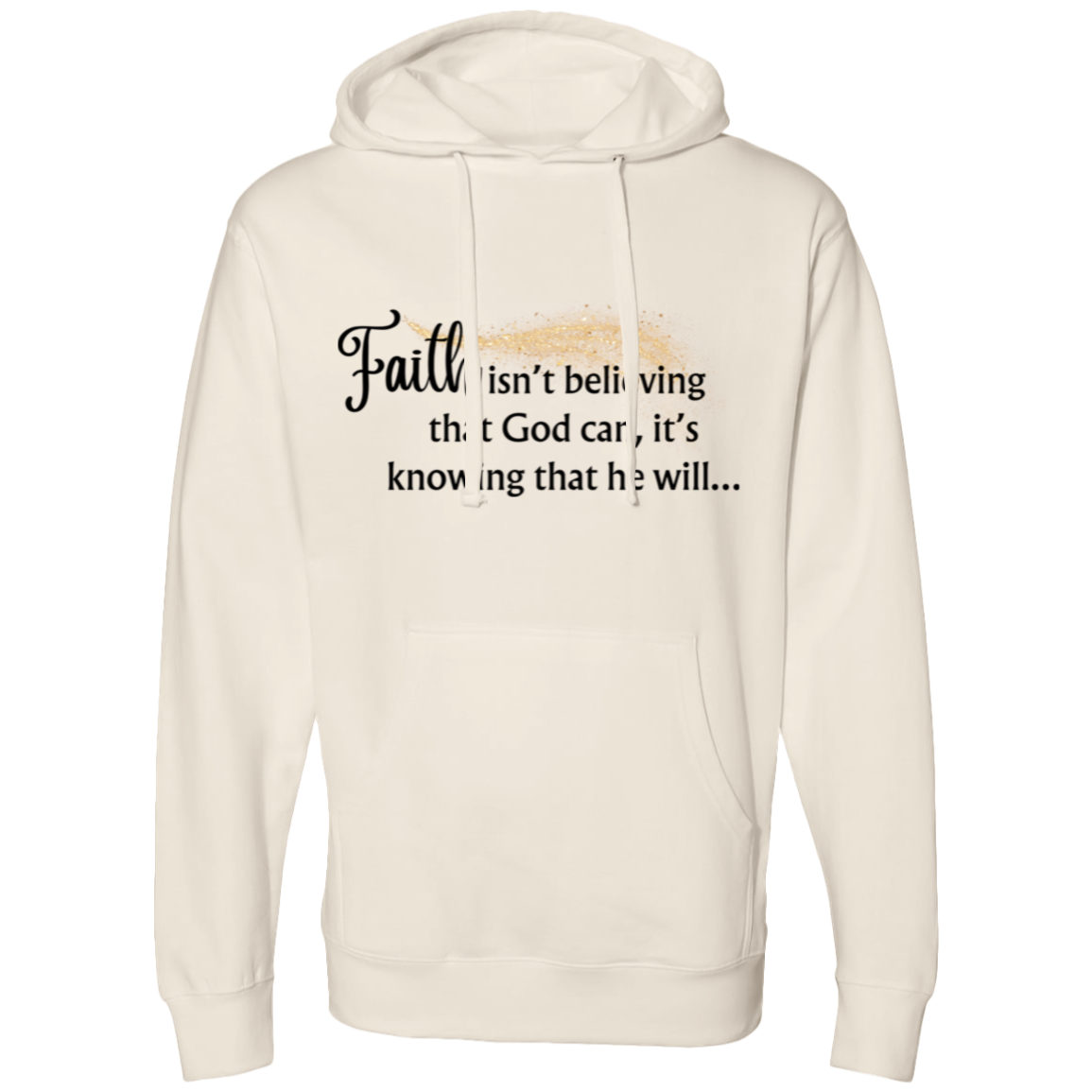 Faith Hooded Sweatshirt it’s beautiful for the Holiday Season or anytime to be wrapped in Gods love