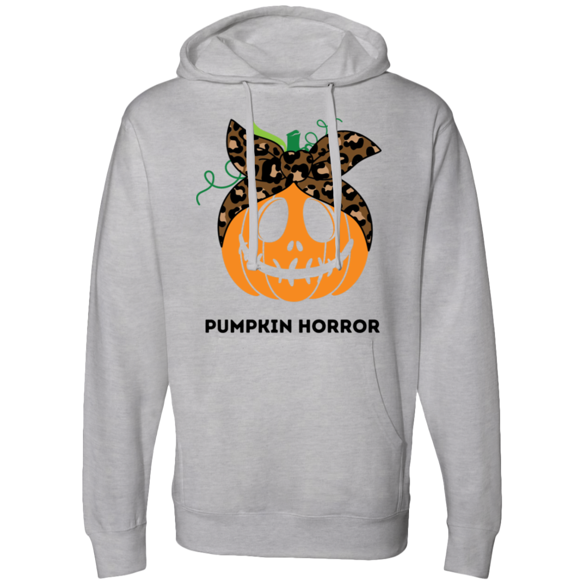 Pumpkin Horror- When you can't get enough Pumpkin Spice Honey! Midweight Hooded Sweatshirt
