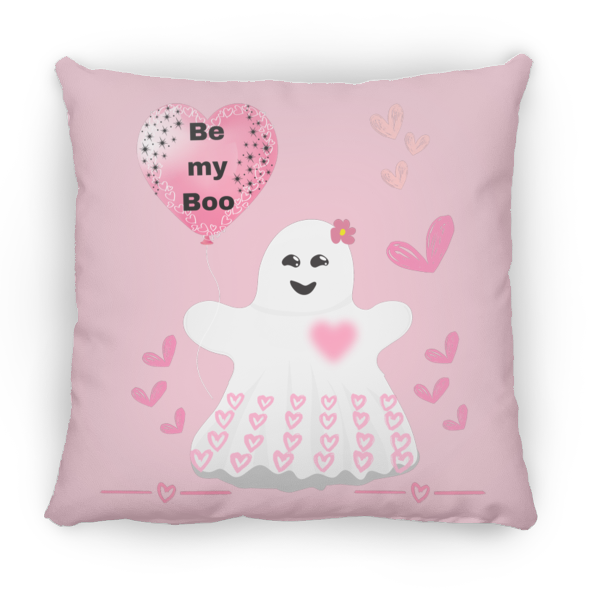 Be my Boo Square Pillow