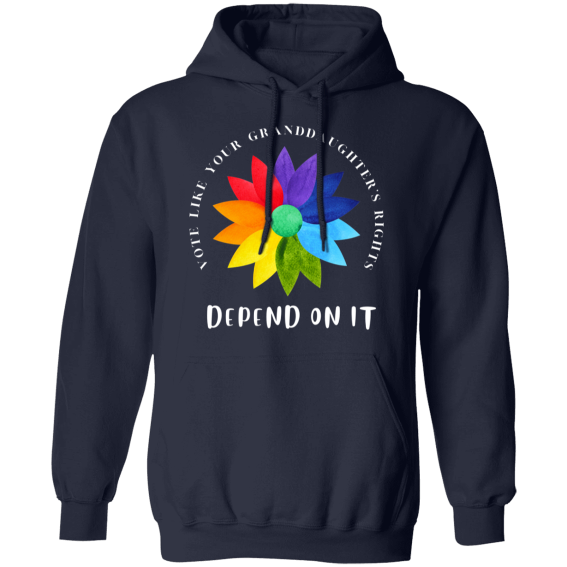 VOTE like your granddaughter’s rights Pullover Hoodie