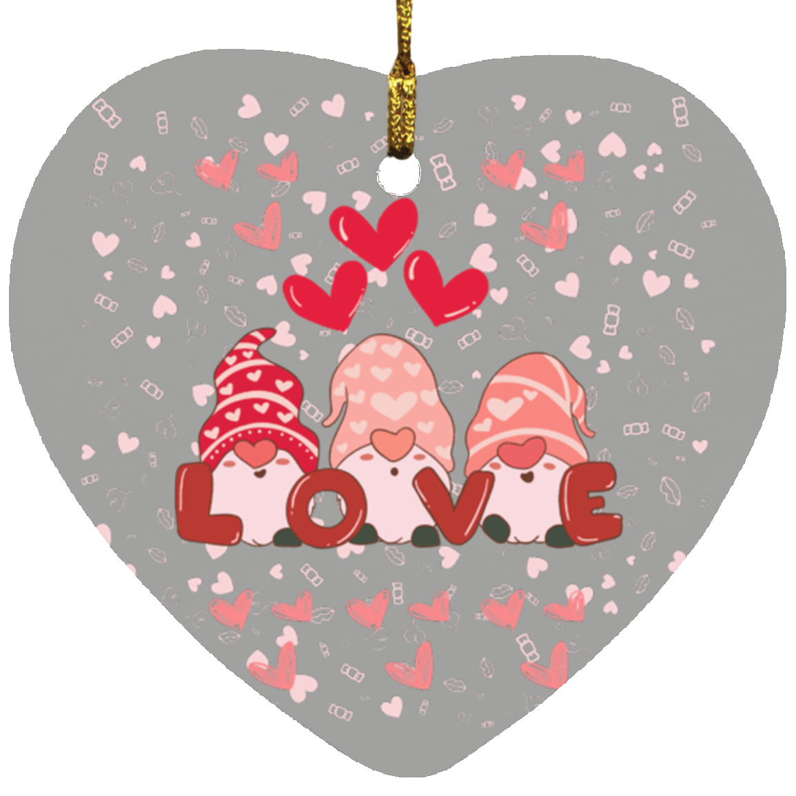 LOVE Heart Ornament