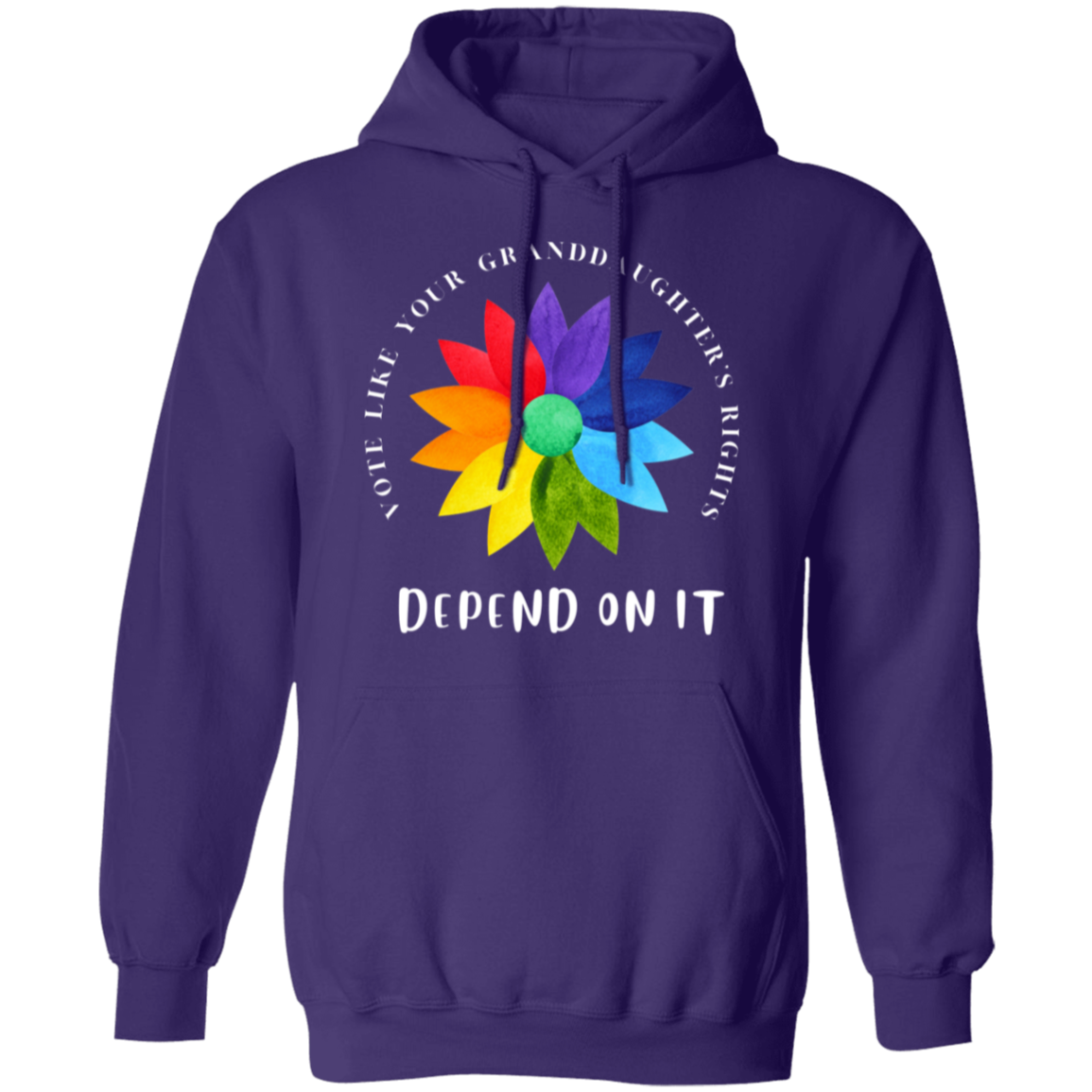 VOTE like your granddaughter’s rights Pullover Hoodie
