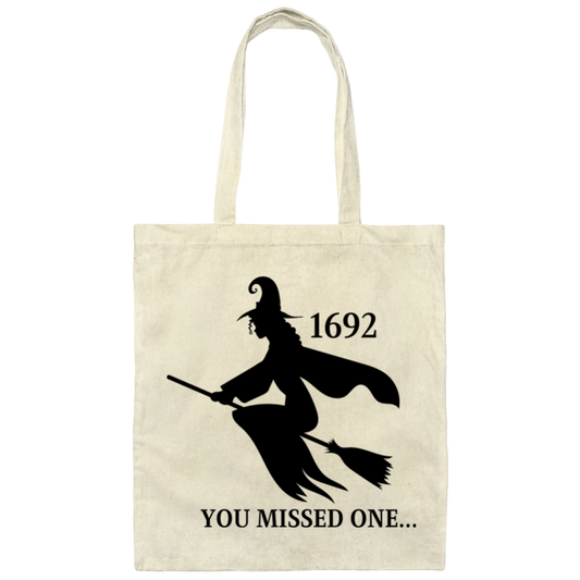 1692 you missed one Canvas Tote Bag