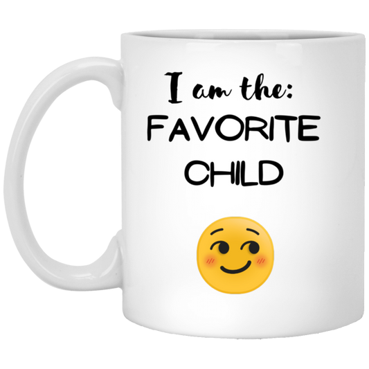 Favorite Child 11oz White Mug