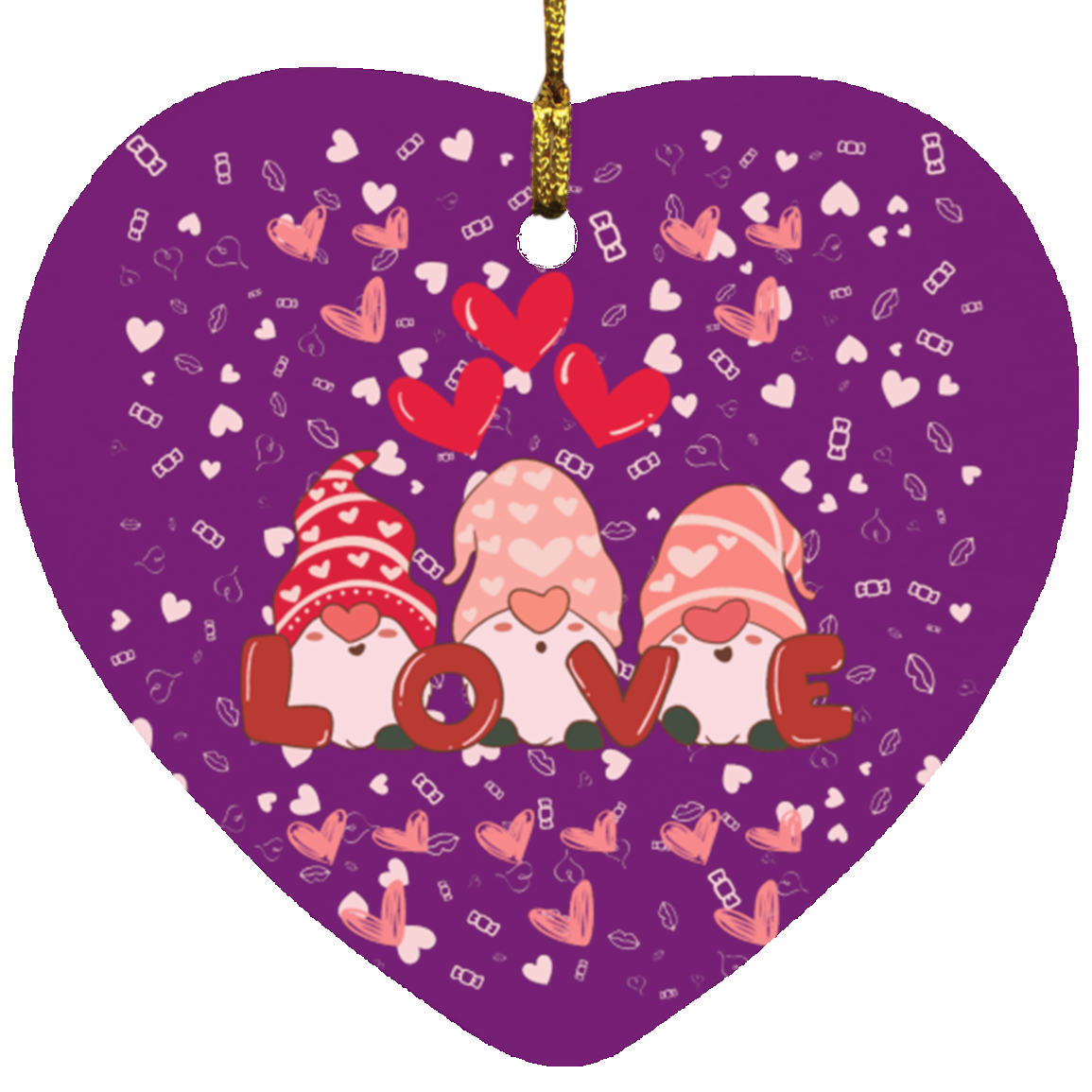 LOVE Heart Ornament