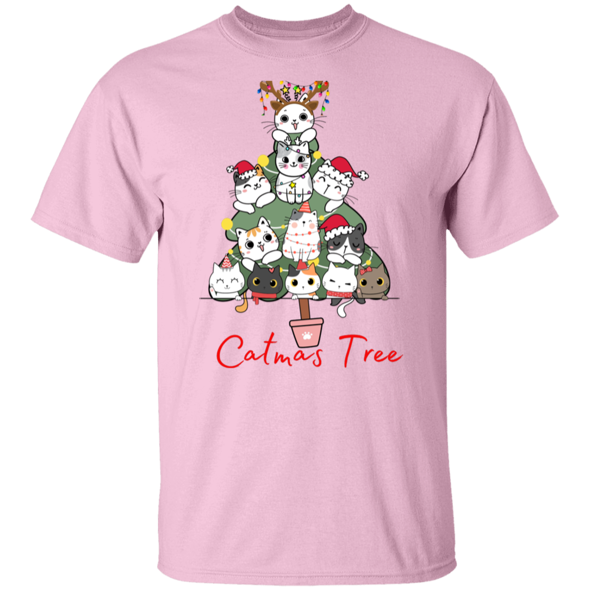 CatMas Tree for Crazy Cat Lady T-Shirt