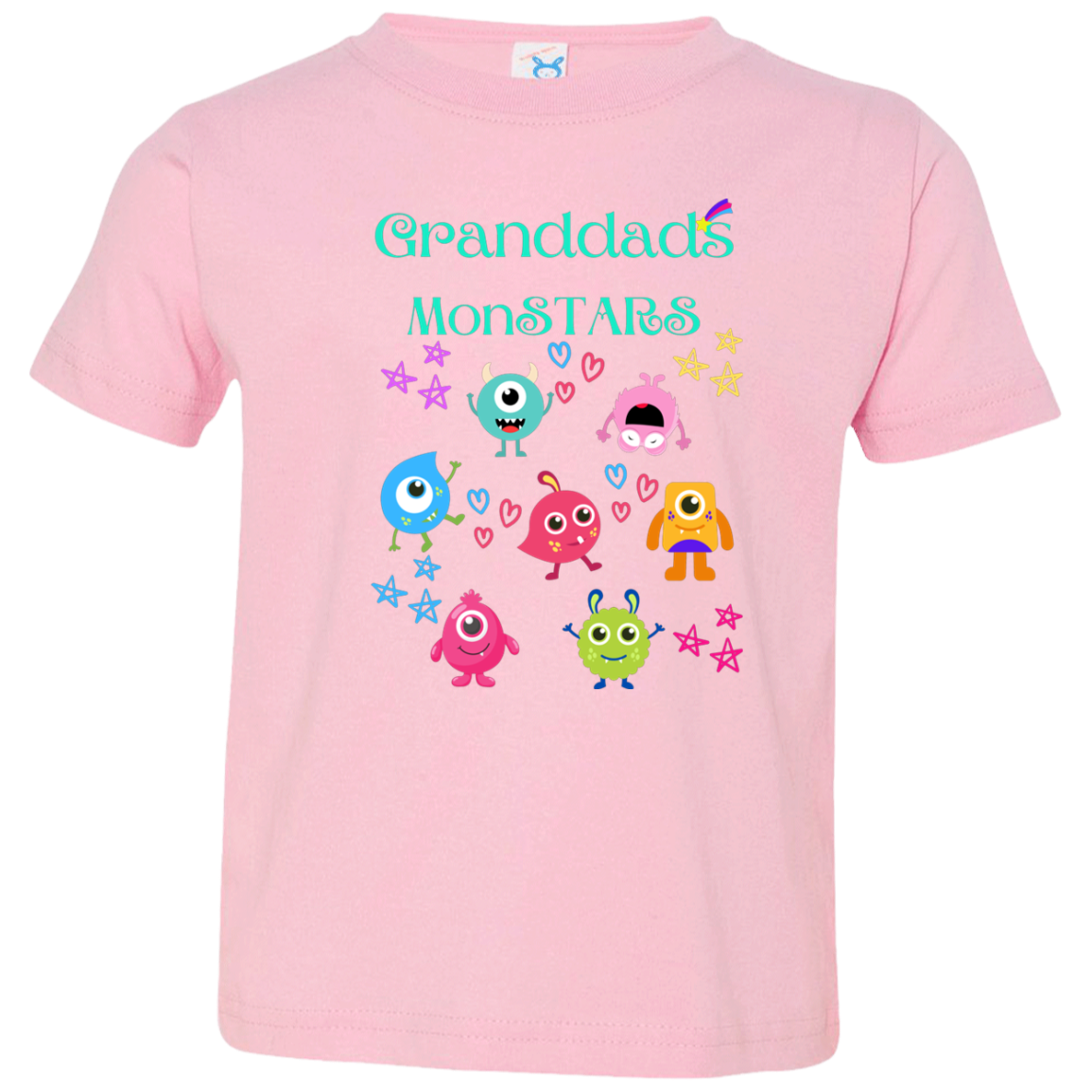 Granddad's MonSTARS Toddler Jersey T-Shirt
