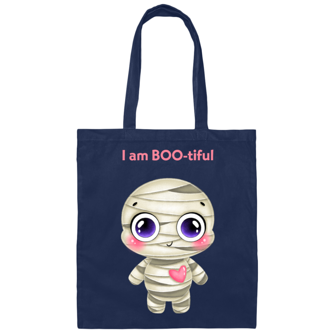 I am BOO-tiful Canvas Tote Bag
