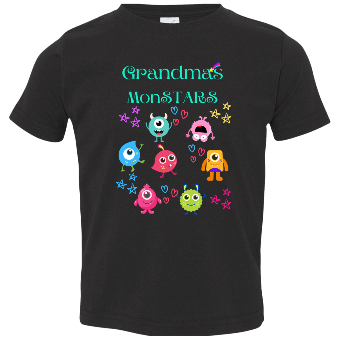 Granddads MonSTARS toddler Jersey T-Shirt