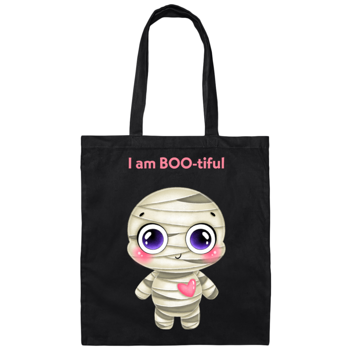 I am BOO-tiful Canvas Tote Bag
