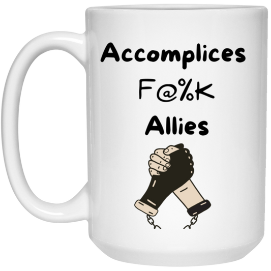 Accomplices 15oz White Mug