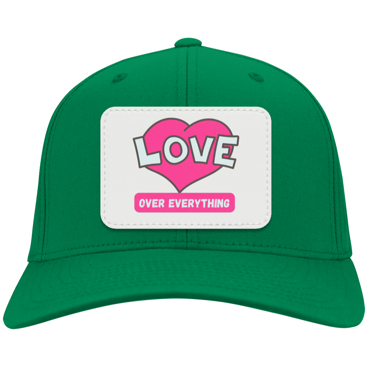 Love over everything  Twill Cap - Patch