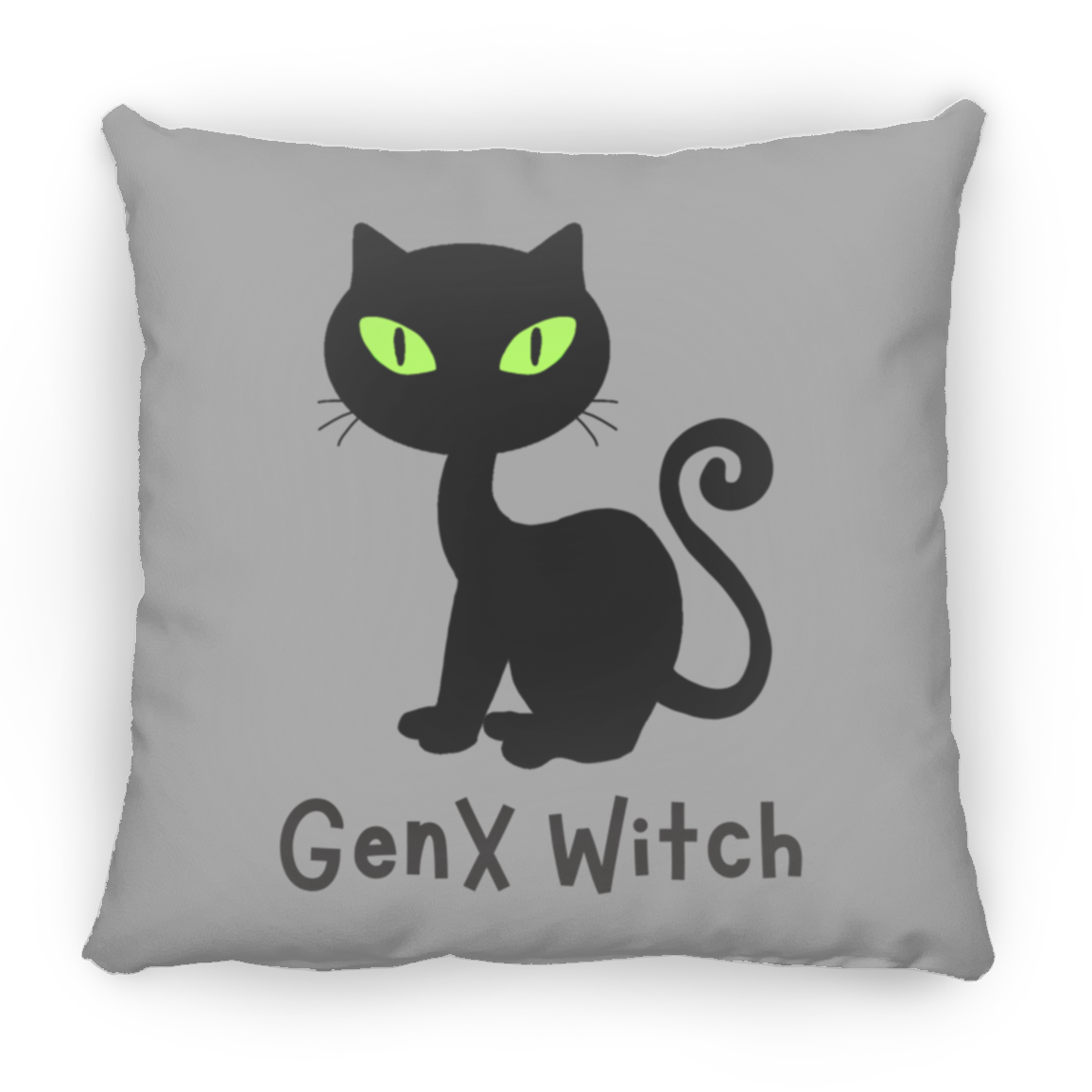 GenX Witch Medium Square Pillow