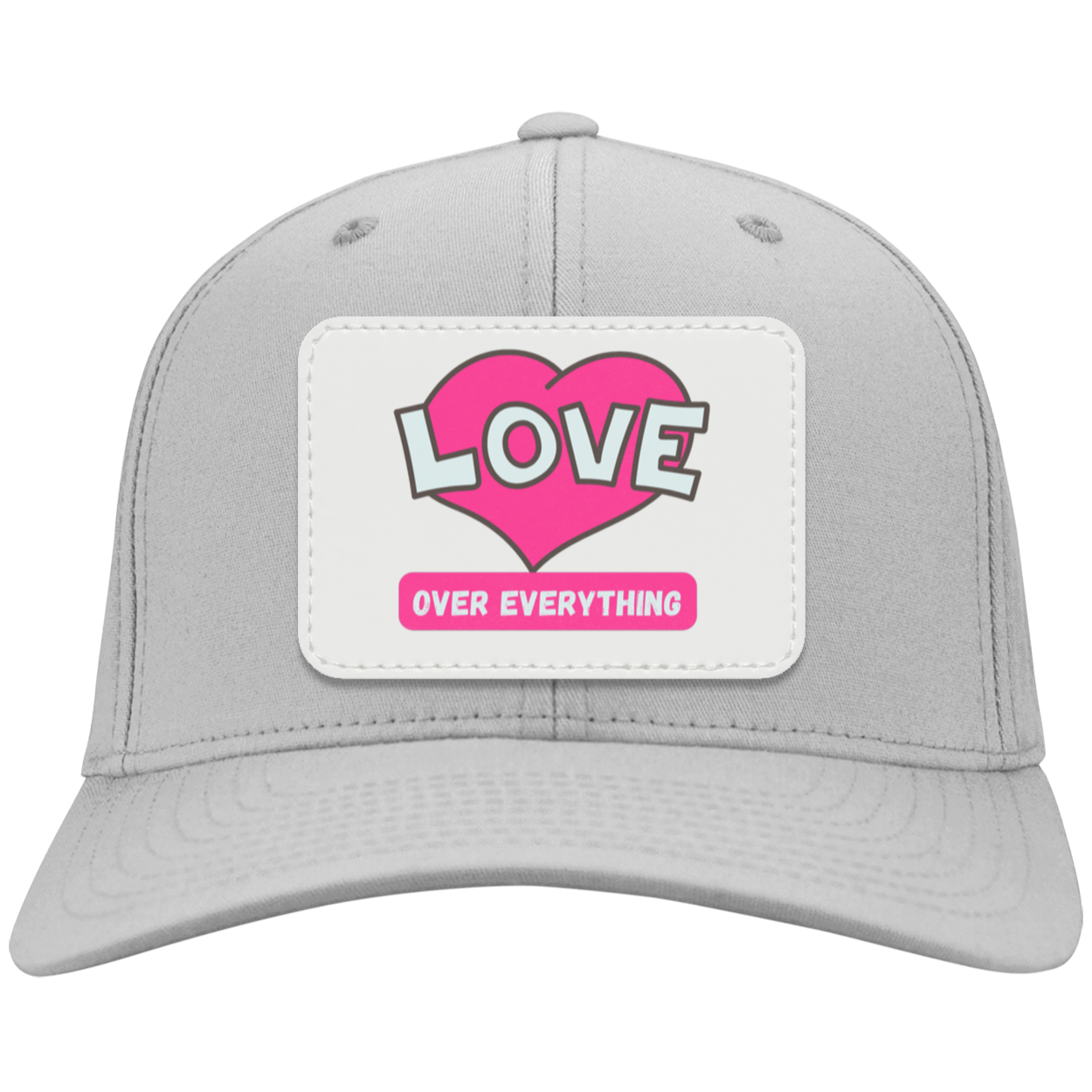 Love over everything  Twill Cap - Patch