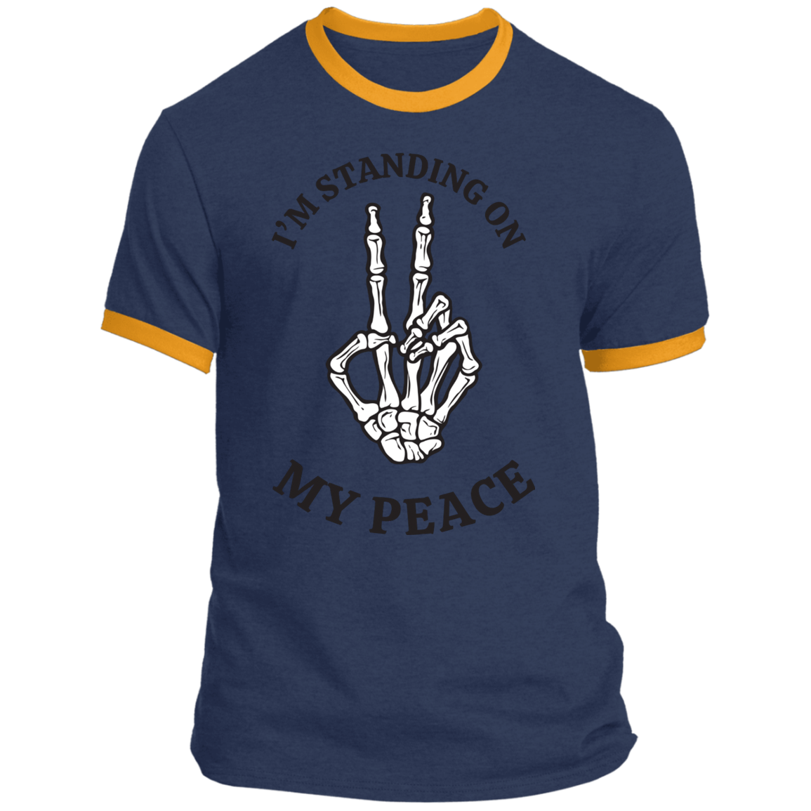 Peace Ringer Tee