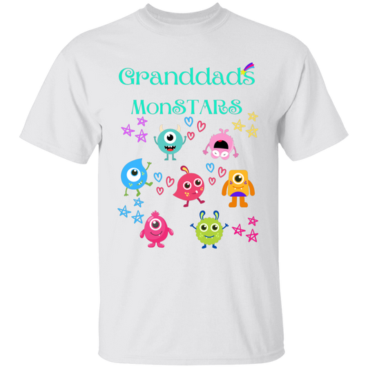 Granddad's MonSTARS  100% Cotton T-Shirt