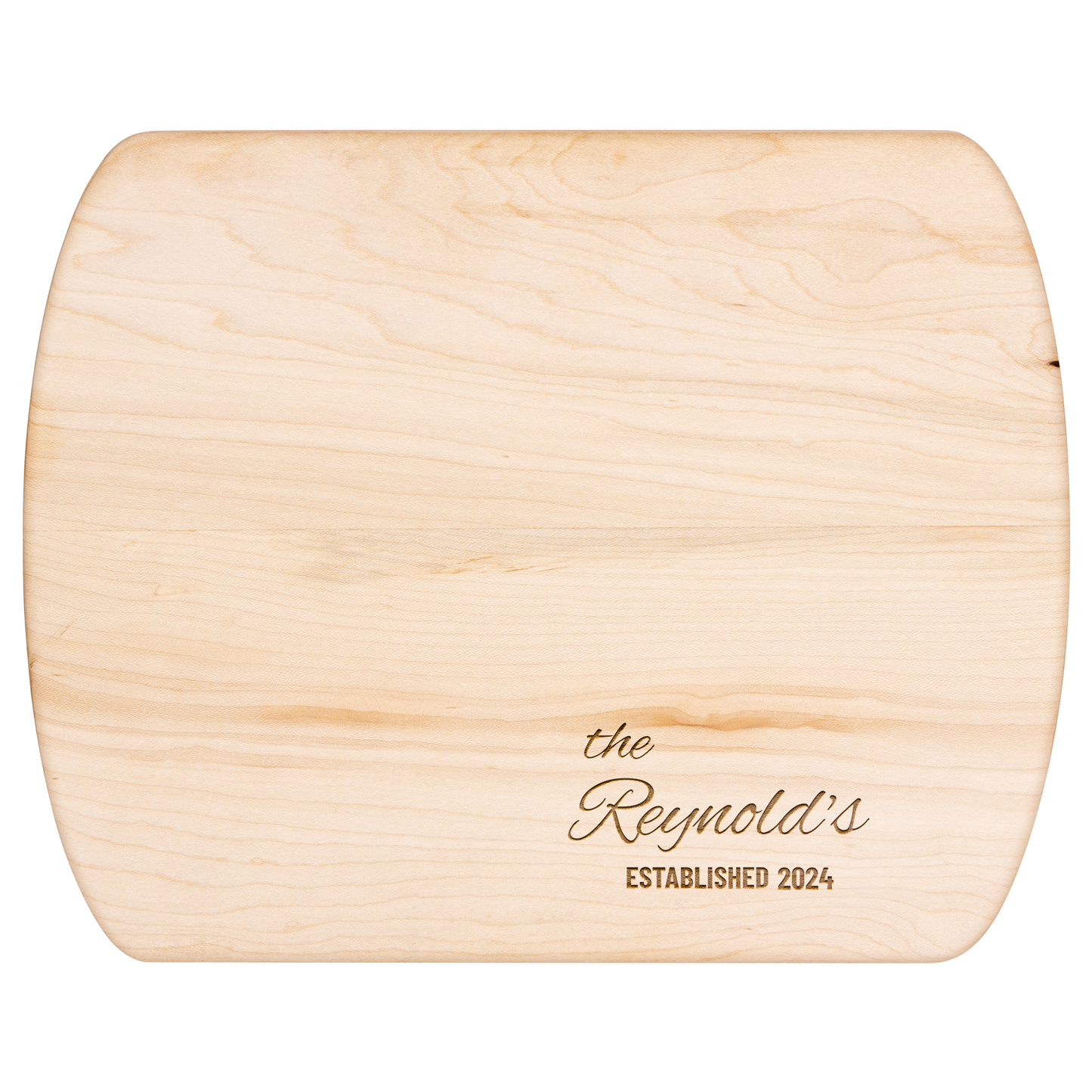 Personalized Family Name Cutting Board Classic Design