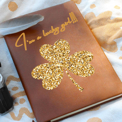 I'm a Lucky Girl journal! Perfect abundance is yours!