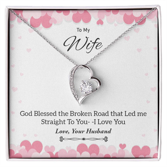 To My Wife | I Love You - Forever Love Necklace